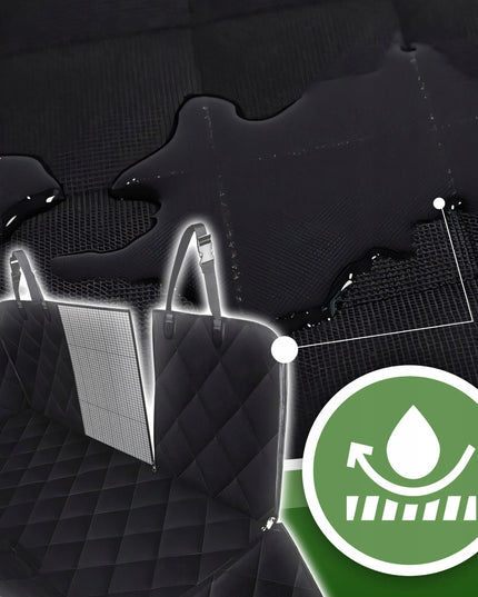 Neperšlampamas šunų kilimėlis į automobilį 204x139,5 cm, sėdynių užvalkalas