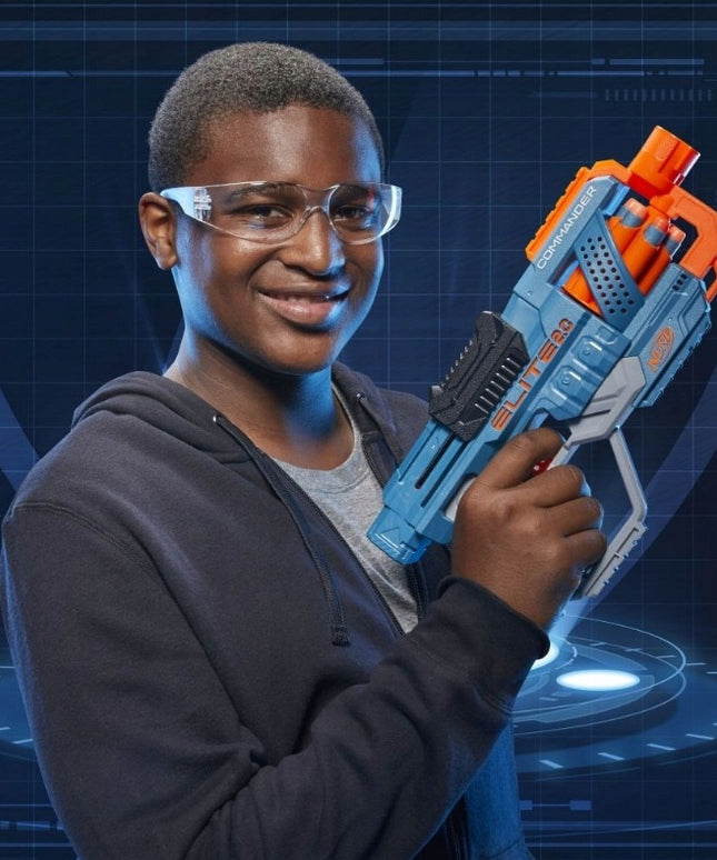 NERF Elite 2.0 Commander RD-6 šautuvas su 12 šovinių HASBRO E9485