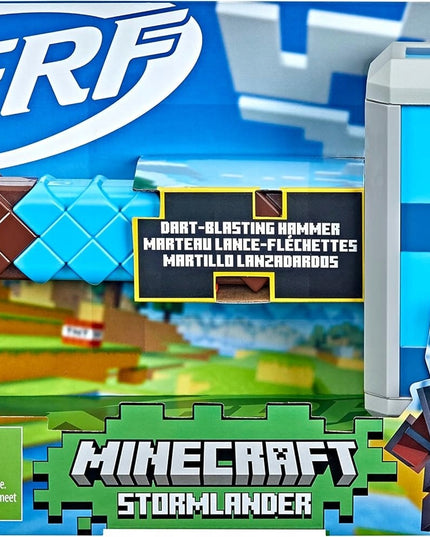 NERF Minecraft Stormlander šaudantis plaktukas F4416 + 3 Nerf Elite strėlės