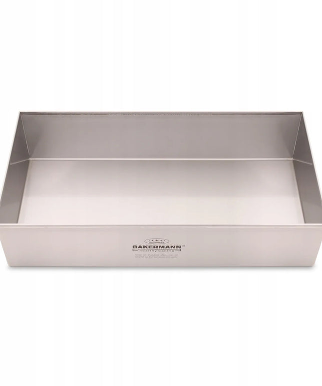Nerūdijančio plieno kepimo forma Bakermann 40x25x6,5 AISI 304