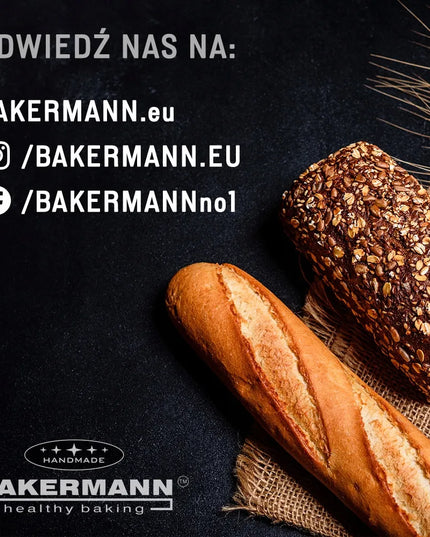 Nerūdijančio plieno kepimo forma Bakermann 40x25x6,5 AISI 304