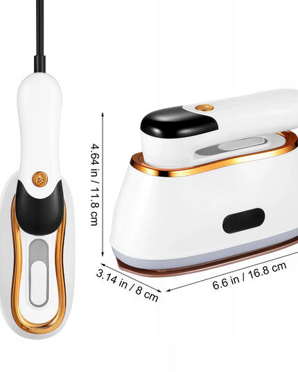 Nešiojamas drabužių garintuvas 1200W sulankstomas su 180ml talpos baku 3+1