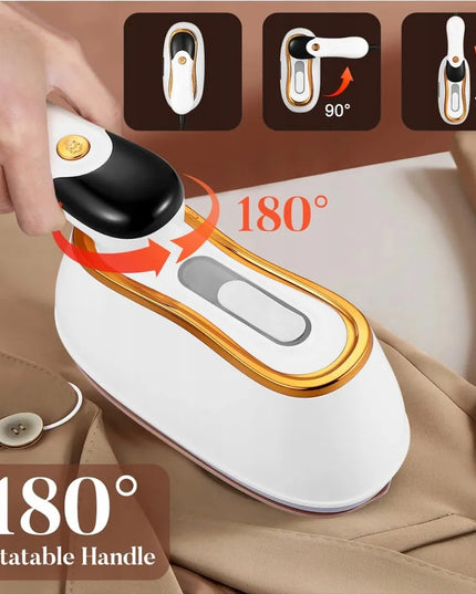 Nešiojamas drabužių garintuvas 1200W sulankstomas su 180ml talpos baku 3+1