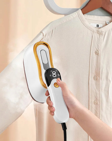 Nešiojamas drabužių garintuvas 1200W sulankstomas su 180ml talpos baku 3+1