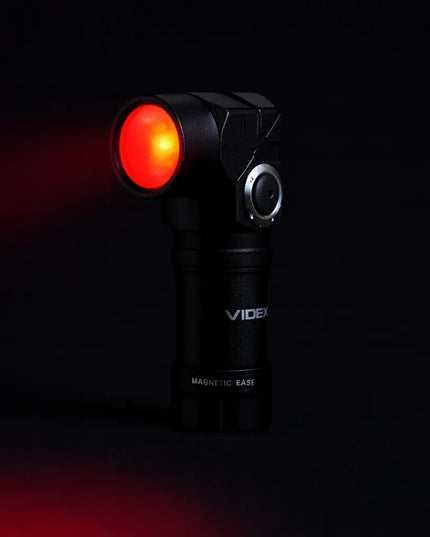 Nešiojamas LED taktinis žibintuvėlis su galvos dirželiu Videx 600lm 10W