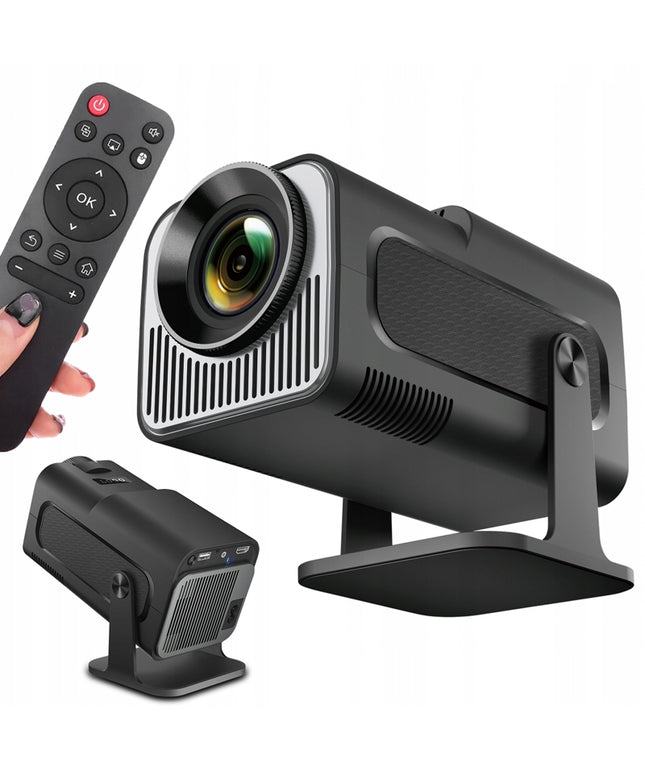 Nešiojamas projektorius HY320 Smart TV su Android 11.0, WiFi6 ir Full HD