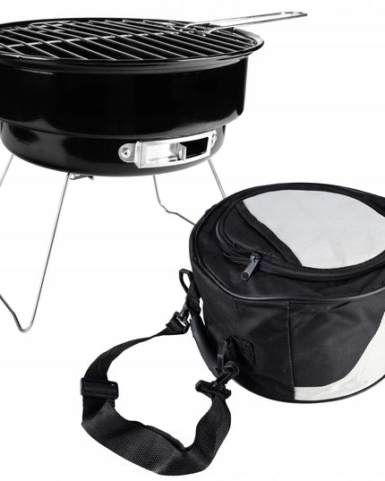 Nešiojamas sulankstomas anglies grilis Easy BBQ GQ2 su transportavimo krepšiu