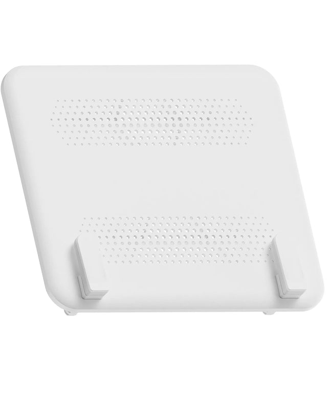 Nešiojamojo kompiuterio laikiklis monitoriaus svirčiai VESA 12–18" 5 kg Spacetronik baltas