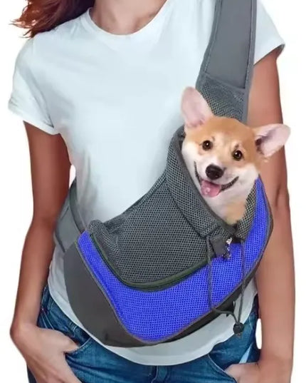Nešynė šuniui S dydžio, mėlyna, iki 3 kg