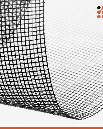 NextHook juodas tinklelis nuo uodų metrais 1,4 m x 1 m, stiklo pluoštas