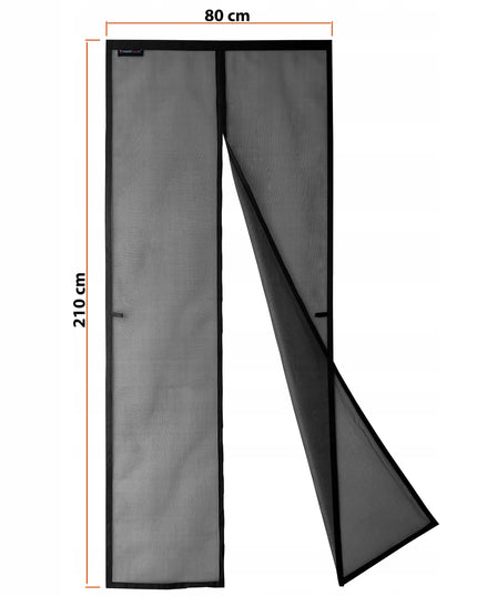 NextHook stiklo pluošto magnetinis durų tinklelis nuo vabzdžių 80x210 cm