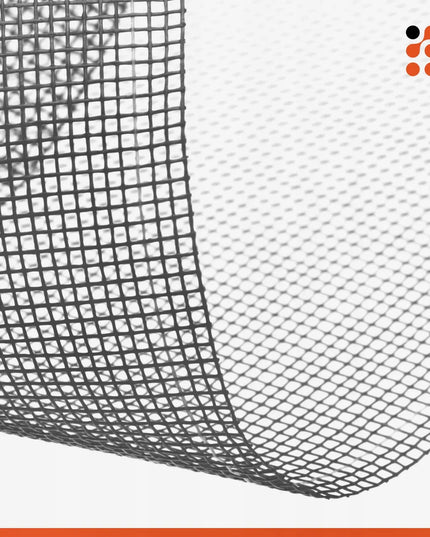 NEXTHOOK tinklelis nuo uodų PILKAS 100 cm, itin tvirtas stiklo pluošto tinklelis