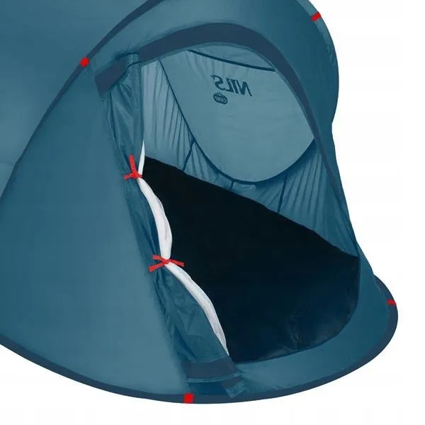 Nils Camp NC3743 savaime išsiskleidžianti kempingo palapinė, mėlyna