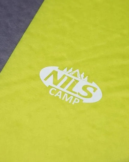 Nils Camp NC4349 žalias savaime prisipučiantis kilimėlis su pagalve 193x58x3 cm