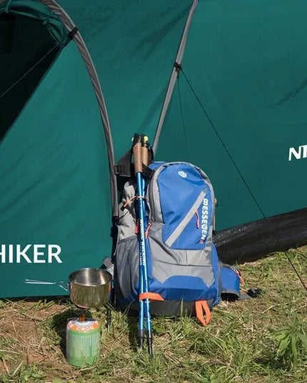 Nils Camp NC6010 Hiker žalia kempingo palapinė dvivietė