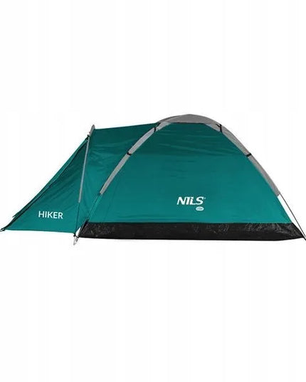 Nils Camp NC6010 Hiker žalia kempingo palapinė dvivietė