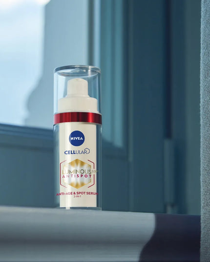 NIVEA Luminous 630 Anti-age serumas 2in1 nuo pigmentinių dėmių ir raukšlių, 30 ml