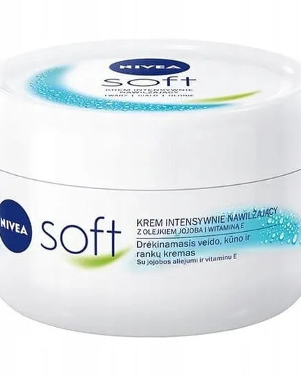 NIVEA Soft intensyviai drėkinamasis kremas 300 ml