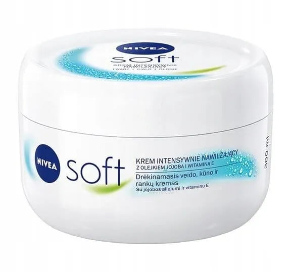 NIVEA Soft intensyviai drėkinamasis kremas 300 ml