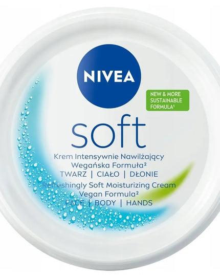 NIVEA Soft intensyviai drėkinamasis kremas 300 ml