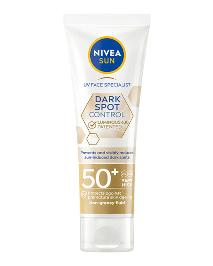 NIVEA SUN Dark Spot Control Luminous 630 veido kremas SPF50+ 40ml