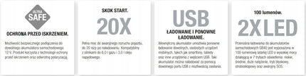 NOCO Boost Plus GB40 ličio akumuliatoriaus paleidiklis 12V 1000A