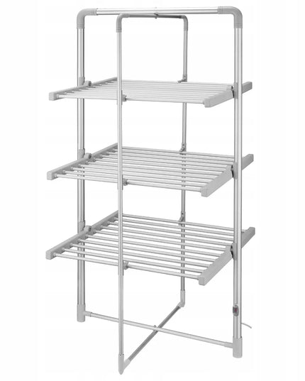 N'OVEEN elektrinė laisvai statoma vertikali drabužių džiovyklė 143-143,5 cm x 15-73 cm