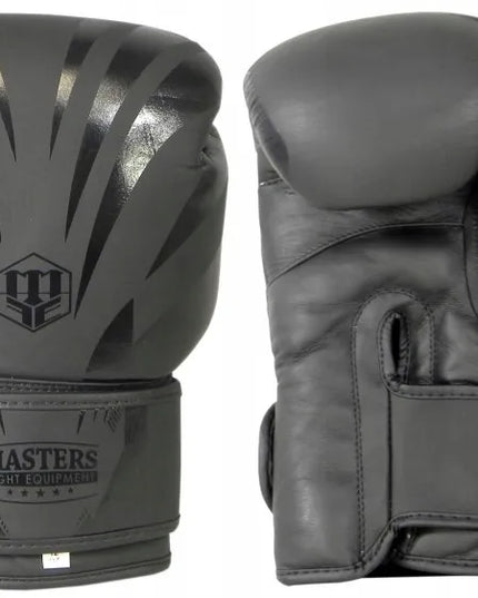 Odinės bokso pirštinės MASTERS FIGHT EQUIPMENT RBT-MATT 12 oz