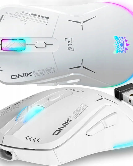 ONIKUMA CW917 belaidė žaidimų pelė su RGB apšvietimu