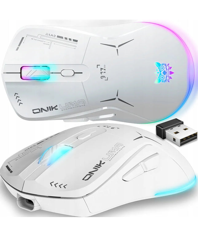 ONIKUMA CW917 belaidė žaidimų pelė su RGB apšvietimu