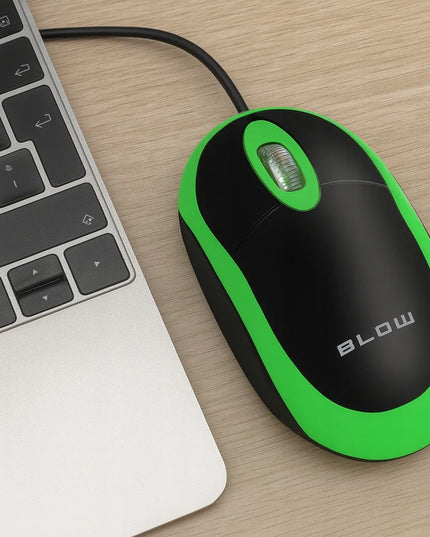 Optinė laidinė USB pelė 1000 DPI kompiuteriui ir nešiojamam kompiuteriui tyli