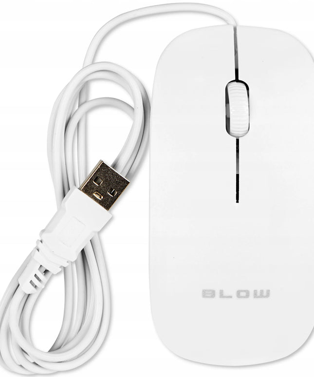 Optinė laidinė USB pelė 1000 DPI kompiuteriui ir nešiojamam kompiuteriui