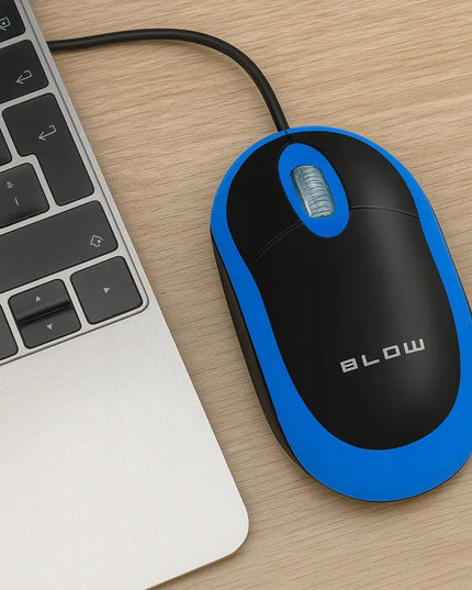 Optinė laidinė USB pelė 1000 DPI kompiuteriui ir nešiojamam kompiuteriui