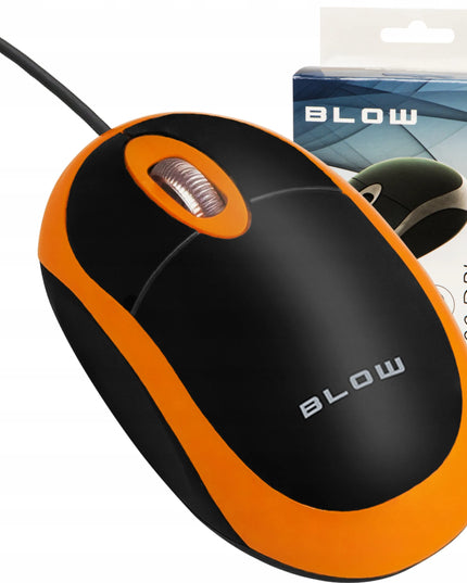 Optinė pelė Blow MP-20 laidinė USB 1000 DPI tyli, skirta kompiuteriui