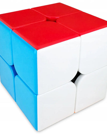 Originali MoYu 2x2 loginė dėlionė – greita, sureguliuotas kubas + stovas