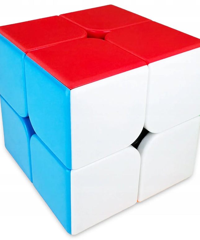 Originali MoYu 2x2 loginė dėlionė – greita, sureguliuotas kubas + stovas