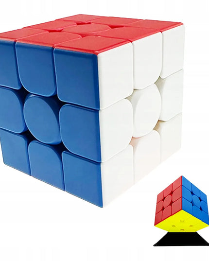 Originali sureguliuota magnetinė 3x3 galvosūkio kaladėlė, greitas 3x3x3 kubas + dovana