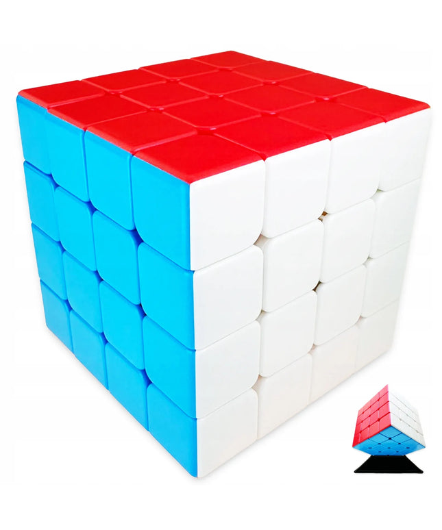 ORIGINALUS 4x4 KUBAS SUREGULIUOTAS GREITAS LOGINIS KUBAS 4x4x4 + STOVAS