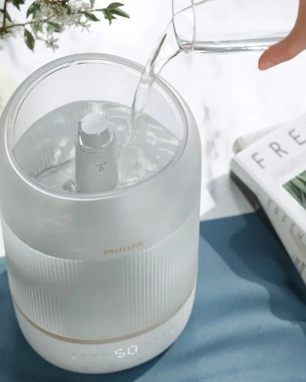 Oro drėkintuvas Philips HU1510/04 3L 275ml/h laikmatis 34dB 2 režimai baltas