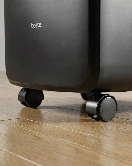 Oro sausintuvas BOSTE drėgmės surinkėjas 20L 6,5L higrostatas LED HEPA 13