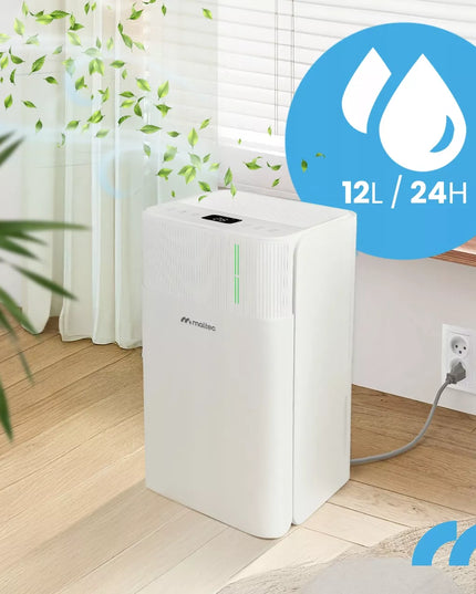 Oro sausintuvas drėgmės sugėriklis tylus WiFi laikmatis higrostatas 12L/24H