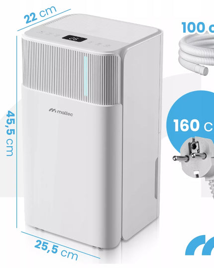 Oro sausintuvas drėgmės sugėriklis tylus WiFi laikmatis higrostatas 12L/24H