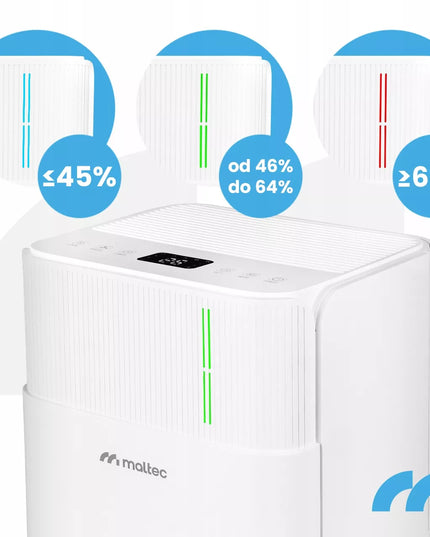 Oro sausintuvas drėgmės sugėriklis tylus WiFi laikmatis higrostatas 12L/24H