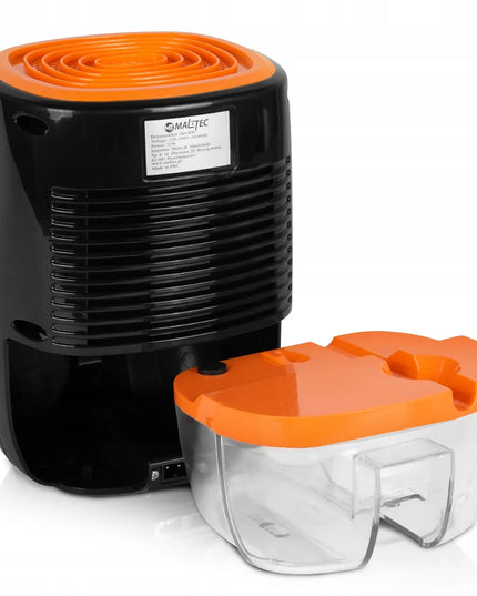 Oro sausintuvas Maltec DH-800, drėgmės sugėriklis, tylus ir efektyvus, 0,8 l, juodas