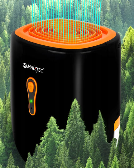 Oro sausintuvas Maltec DH-800, drėgmės sugėriklis, tylus ir efektyvus, 0,8 l, juodas