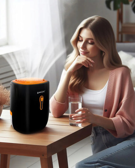 Oro sausintuvas Maltec DH-800, drėgmės sugėriklis, tylus ir efektyvus, 0,8 l, juodas