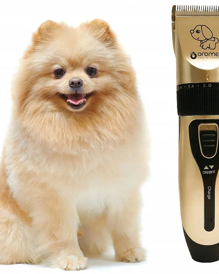 Oromed ORO-PET CLIPPER USB gyvūnų kirpimo mašinėlė, auksinė