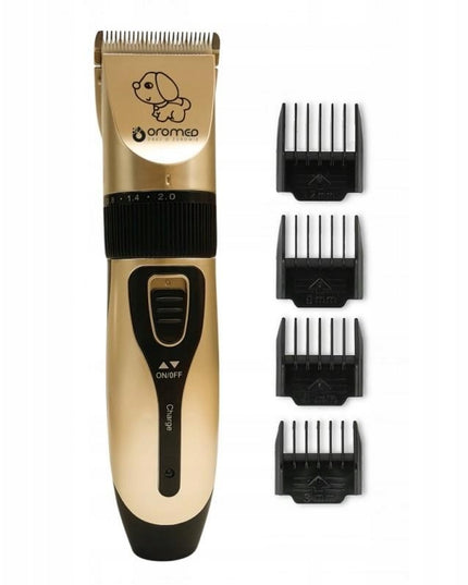 Oromed ORO-PET CLIPPER USB gyvūnų kirpimo mašinėlė, auksinė