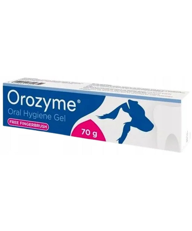 OROZYME fermentinis dantų gelis šunims ir katėms 70 g