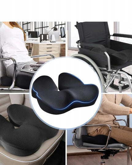 Ortopedinė sėdynės pagalvė, ergonomiška su atminties putomis